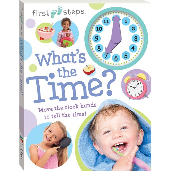 First Steps: What's the Time? - Hinkler - BabyOnline HK