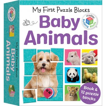 My First Puzzle Blocks - Baby Animals
