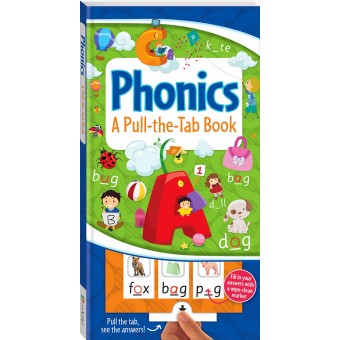Pull-the-Tab Board Book: Phonics