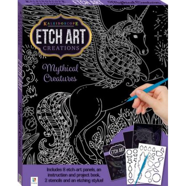 Etch Art Mini Kit: Mythical Creatures - Hinkler - BabyOnline HK