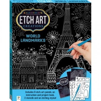 Etch Art Mini Kit: World Landmarks