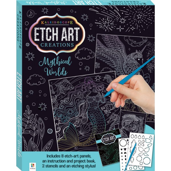 Etch Art Mini Kit: Mythical Worlds - Hinkler - BabyOnline HK
