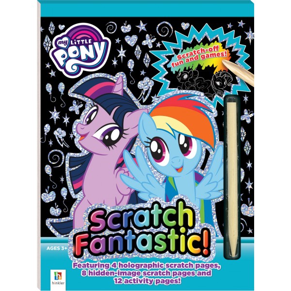 Scratch Fantastic: My Little Pony - Hinkler - BabyOnline HK