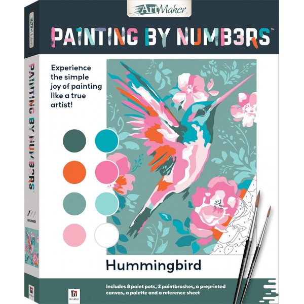 Art Maker - Painting By Numbers - Hummingbird - Hinkler - BabyOnline HK
