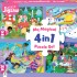 Junior Jigsaw Puzzle: My Magical 4 in 1 Puzzle Set