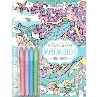 Kaleidoscope Pastel Colouring Book: Mermaids and More