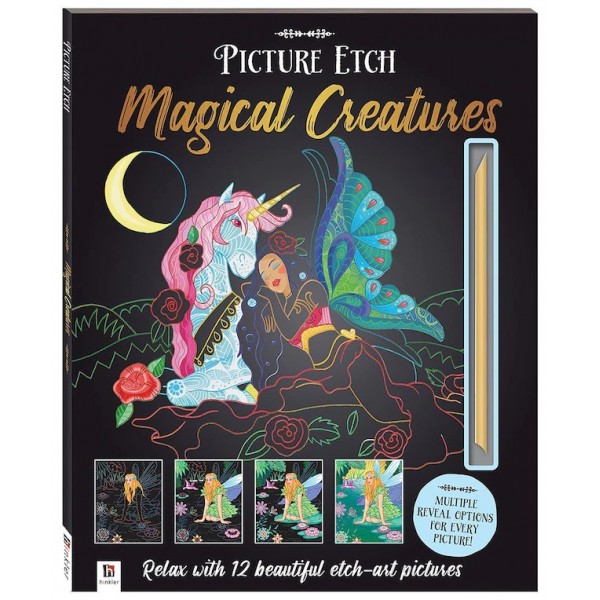 Picture Etch: Magical Creatures - Hinkler - BabyOnline HK