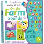 First Steps: Write & Wipe - Farm with Sounds - Hinkler - BabyOnline HK