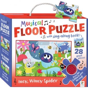 Incy Wincy Spider - Musical Floor Puzzle with Sing-Along Book!
