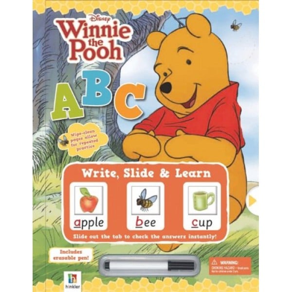 Winnie the Pooh - Write, Slide & Learn! ABC - Hinkler - BabyOnline HK