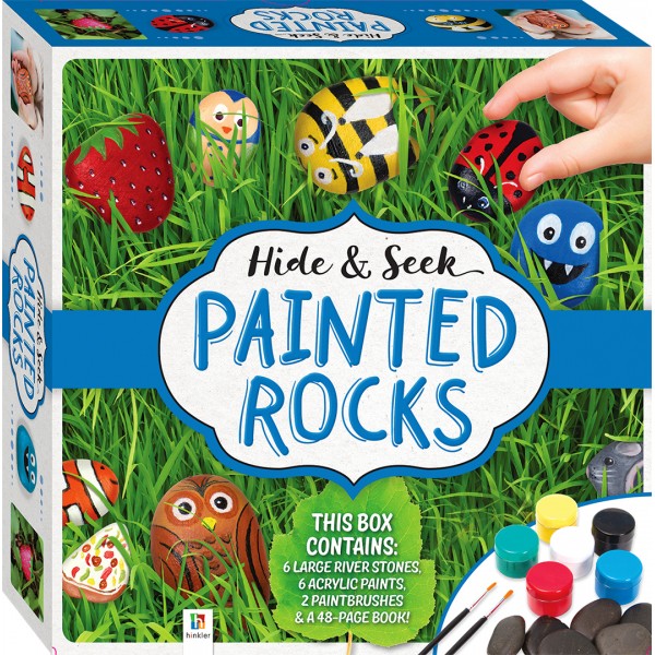 Hide and Seek Painted Rocks Kit - Hinkler - BabyOnline HK