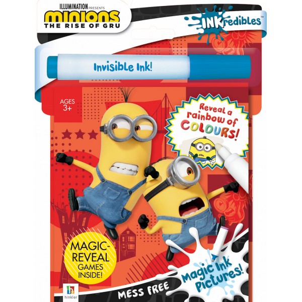 Inkredibles - Invisible Ink - Minions The Rise of GRU - Hinkler - BabyOnline HK