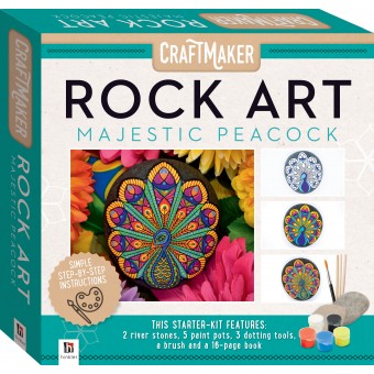 Craft Maker - Rock Art (Majestic Peacock)