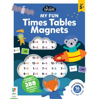 Junior Explorers Magnetic Books - Times Tables