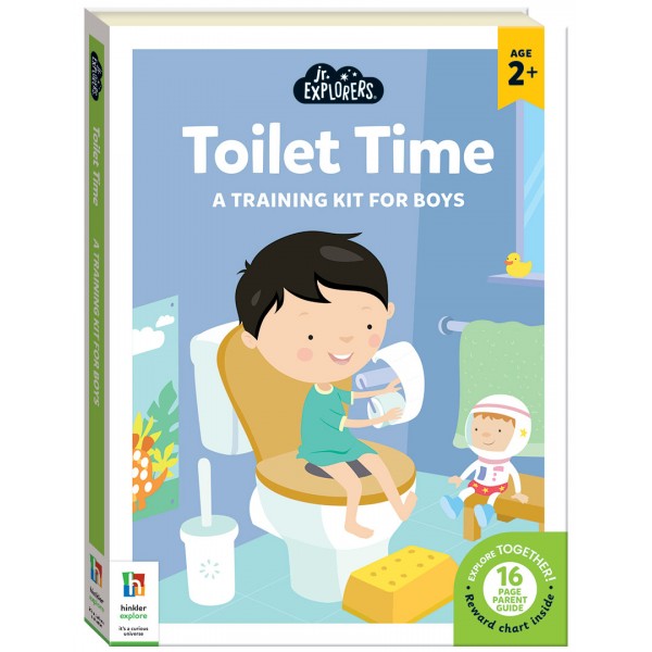 Junior Explorers Toilet Time for Boys - Hinkler - BabyOnline HK