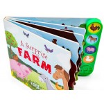 First Steps Board Book with Sound - A Surprise on the Farm - Hinkler - BabyOnline HK