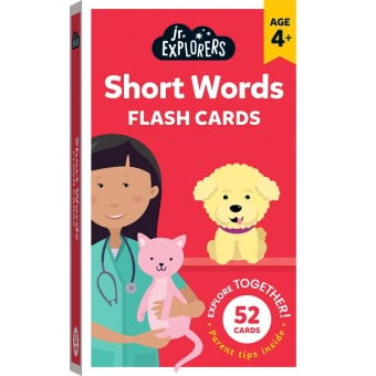 Junior Explorers - Short Words Flash Cards