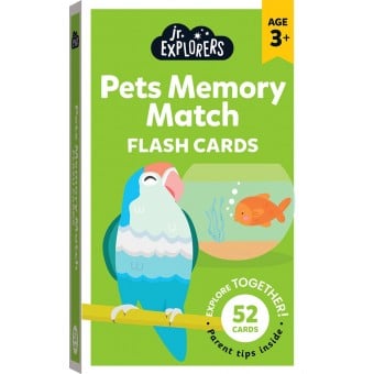 Junior Explorers - Pets Memory Match Flash Cards