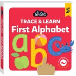 Junior Explorers - Trace & Learn First Alphabet (board book) - Hinkler - BabyOnline HK