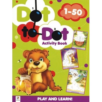 Dot to Dot Activity Book 1-50