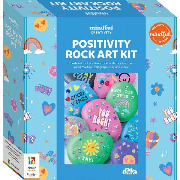 Mindful Creativity: Positivity Rock Art Kit - Hinkler - BabyOnline HK
