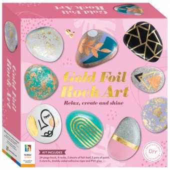 Gold Foil Rock Art Kit