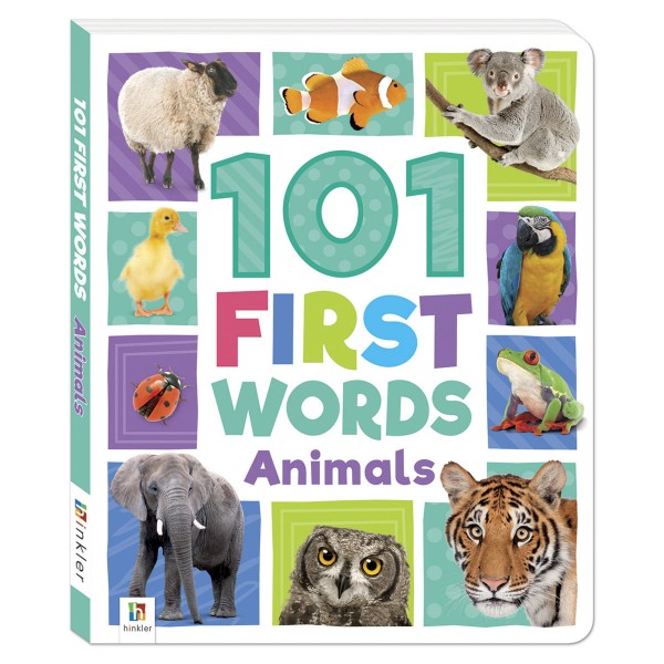 101 First Words Animals - Hinkler - BabyOnline HK
