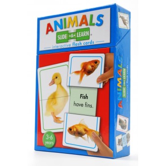 Slide & Learn Interactive Flash - Animals