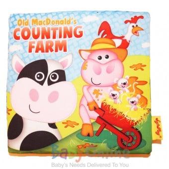 Interactive Soft Cloth Book - Old MacDonald's Counting Farm