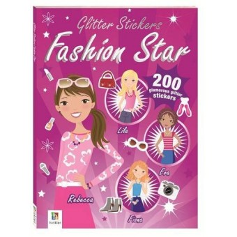 Glitter Stickers Fashion Stars