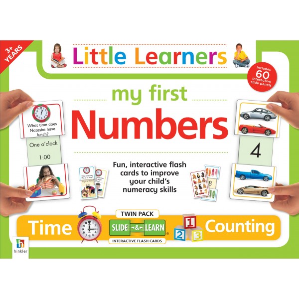 Slide & Learn Interactive Flash - My First Numbers - Hinkler - BabyOnline HK