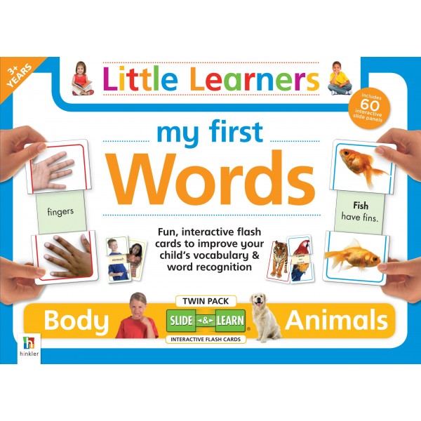 Slide & Learn Interactive Flash - My First Words - Hinkler - BabyOnline HK