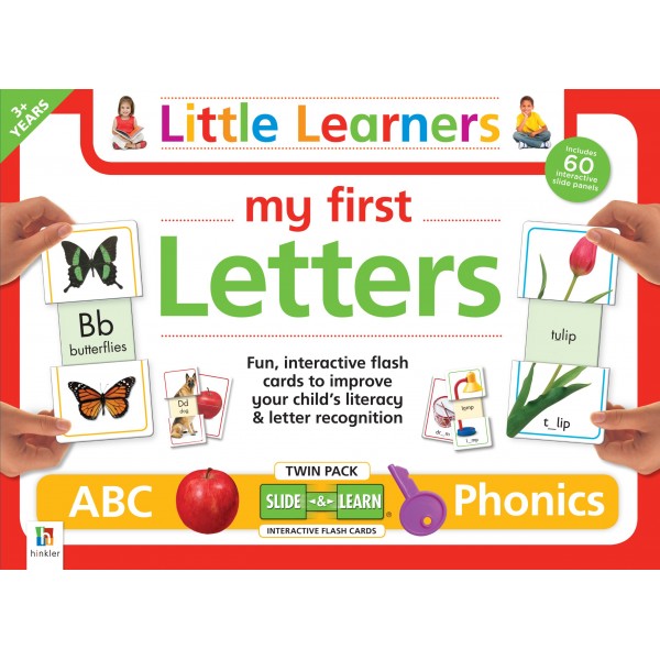 Slide & Learn Interactive Flash - My First Letters - Hinkler - BabyOnline HK