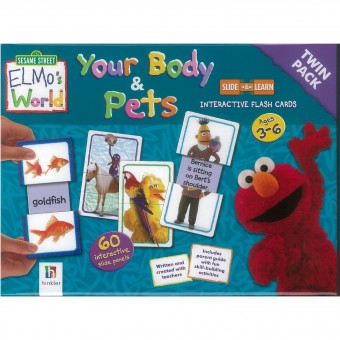Slide & Learn Interactive Flash - Elmo's Word - Your Body & Pets