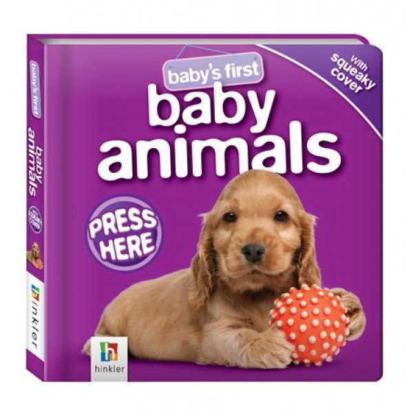Baby's First Squeaky - Baby Animals - Hinkler - BabyOnline HK