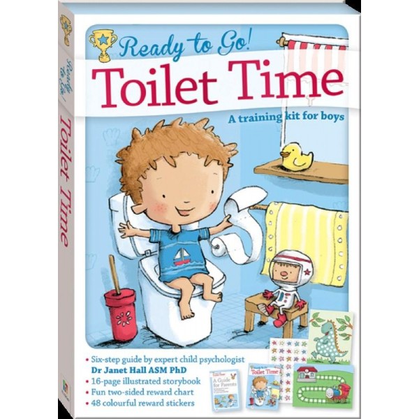 Toilet Time - A Training Kit for Boys - Hinkler - BabyOnline HK