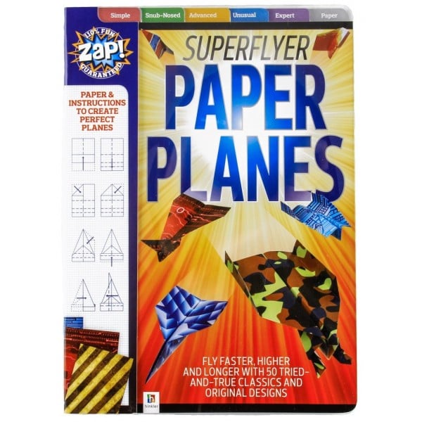 Zap! Superflyer Paper Planes - Hinkler - BabyOnline HK