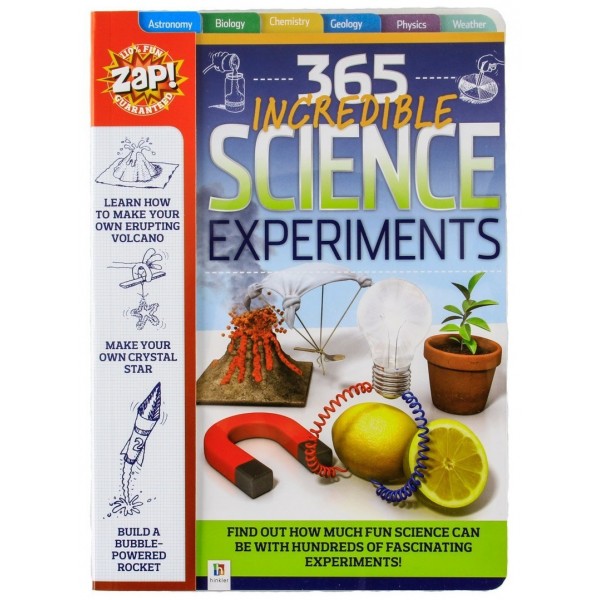 Zap! 365 Incredible Science Experiments - Hinkler - BabyOnline HK