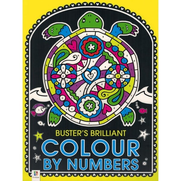 Buster's Brilliant Colour by Numbers - Hinkler - BabyOnline HK
