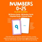 School Zone - Numbers 0-25 Flash Cards - Hinkler - BabyOnline HK