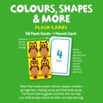 School Zone - Colours Shapes & More Flash Cards - Hinkler - BabyOnline HK