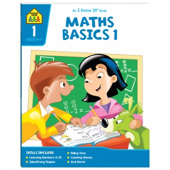 School Zone - An I Know It! Book - Math Basics 1 (5-7Y) 