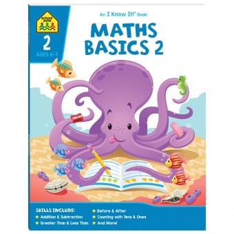 School Zone - An I Know It! Book - Math Basics 2 (6-7Y) 