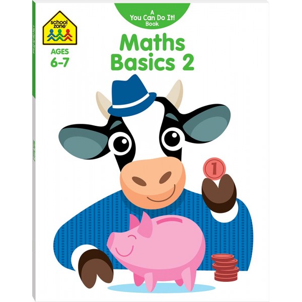 School Zone - You Can Do It! - Math Basics 2 (6-7y) - Hinkler - BabyOnline HK