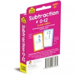 School Zone - Subtraction 0-12 Flash Cards - Hinkler - BabyOnline HK