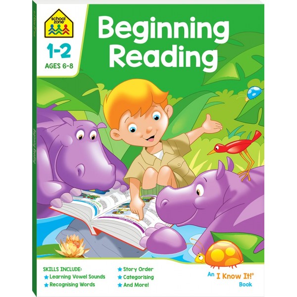 School Zone - Beginning Reading - I Know it Book (6-8y) - Hinkler - BabyOnline HK