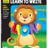 School Zone - Giant Workbook - Learn to Write (4-8y)