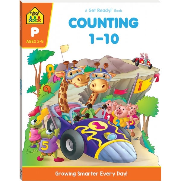 School Zone - Counting 1-10 (3-5y) - Hinkler - BabyOnline HK