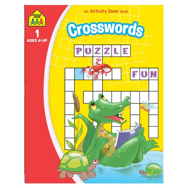 School Zone - Crosswords - 1 (6-up) - Hinkler - BabyOnline HK