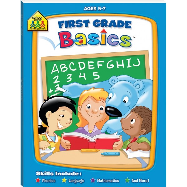 School Zone - First Grade Basics (5-7y) - Hinkler - BabyOnline HK